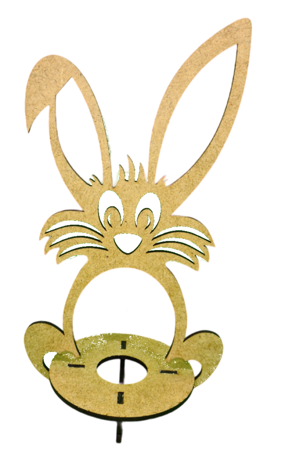 Lapin oeuf ventral